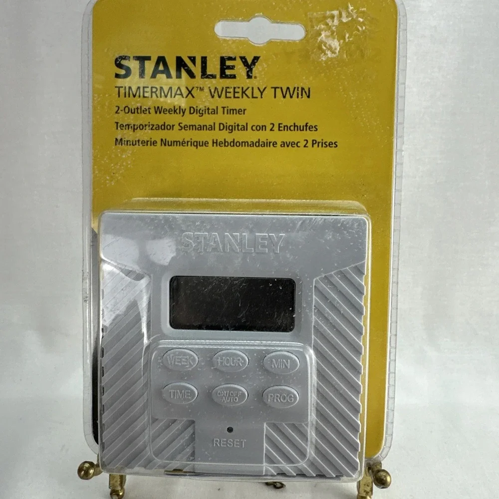 Stanley Timermax Programable Digital Indoor Weekly Timer NEW